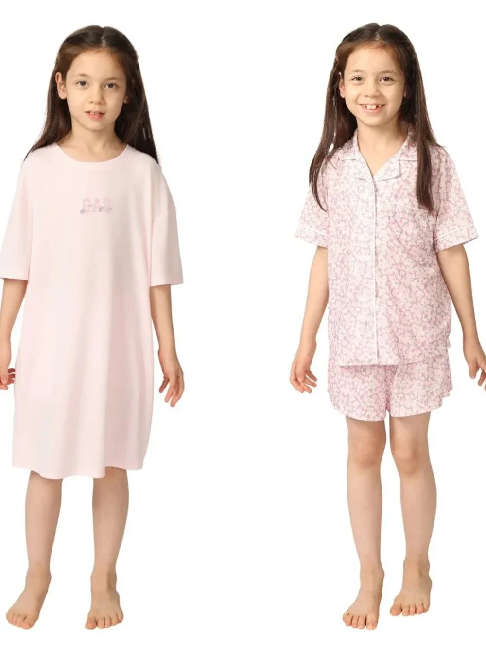 GAP Kids 3 Piece Pajama Set Cotton Sleepwear Girls Size 12 Pink